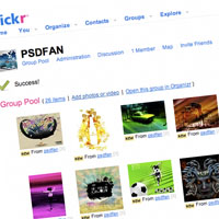PSDFAN Flickr Group Launch