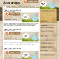 Making the ‘Clean Grunge’ Blog Design