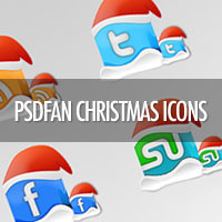 PSDFAN Exclusive Christmas Icon Set