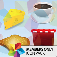 Premium Icon Pack: Breakfast
