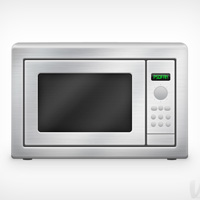 Members Area Tutorial: Draw a Microwave Oven Illustration From Scratch Using Photoshop