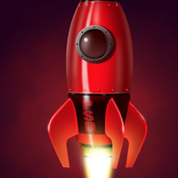 Learn How to Illustrate a Realistic Rocketship in Photoshop